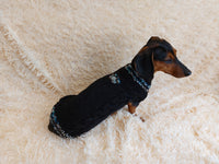 Paw print clothes sweater for pets,dog clothes jumper with paw