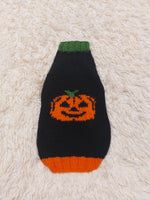 Halloween clothes for pets-halloween pumpkin sweater for dog-halloween holiday sweater for dogs-pumpkin sweater halloween gift