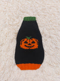 Halloween clothes for pets-halloween pumpkin sweater for dog-halloween holiday sweater for dogs-pumpkin sweater halloween gift