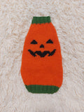 Halloween clothes for pets-halloween pumpkin sweater for dog-halloween holiday sweater for dogs-pumpkin sweater halloween gift