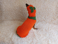 Pumpkin Halloween Clothes for Pets - Dog and Cat Pumpkin Sweater - Halloween Outfit Dachshund Pumpkin Costume