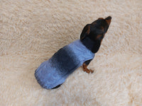 Winter Warm Wool Dog Jumper-Clothes for Dachshund Warm Long Cardigan Sweater-Winter sweater dog with arans