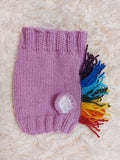 Snood Hats for Dogs Horse with Multi-Colored Mane