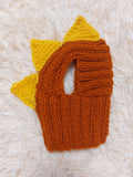 Dinosaur Snood Hat for Dog with Open Ears
