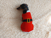 Christmas santa sweater for dogs, santa clothes for dog, santa sweater for dog, christmas for dogs, christmas santa sweater for dachshund