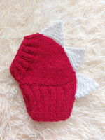 Dinosaur hat for dog, dinosaur dachshund knitted hat, dino dog clothes