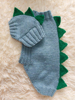 Dinosaur costume for dogs, dachshund dinosaur costume sweater and hat, dino dog cloches, dino dog sweater