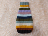 Multi color pet clothes striped dog sweater