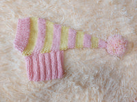 Christmas Santa Hat For Pet With Pompom Holiday Clothes Dog Hat