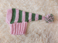 Christmas Santa Hat For Pet With Pompom Holiday Clothes Dog Hat