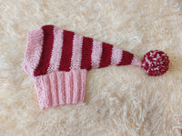 Christmas Santa Hat For Pet With Pompom Holiday Clothes Dog Hat