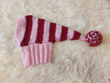 Christmas Santa Hat For Pet With Pompom Holiday Clothes Dog Hat