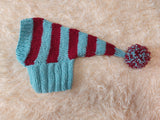 Christmas Santa Hat For Pet With Pompom Holiday Clothes Dog Hat