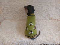Pet clothes with bee sweater for dogs with wasp, bee dachshund clothes jumper