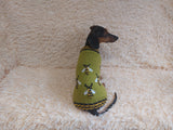 Pet clothes with bee sweater for dogs with wasp, bee dachshund clothes jumper