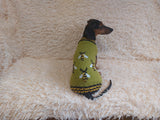 Pet clothes with bee sweater for dogs with wasp, bee dachshund clothes jumper