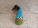 Pet clothes with sheep dog sweater with sheep, sheep dachshund clothes jumper