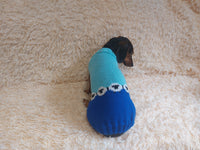 Pet clothes with sheep dog sweater with sheep, sheep dachshund clothes jumper