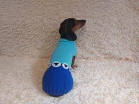 Pet clothes with sheep dog sweater with sheep, sheep dachshund clothes jumper