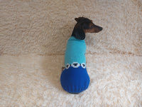 Pet clothes with sheep dog sweater with sheep, sheep dachshund clothes jumper