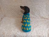 Dog clothes jumper with ducks-Clothes for dogs sweater with ducks, jumper with ducks for dachshund