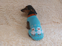 Ducks Pet Clothes Dog Sweater with Ducks, Duck Dachshund Clothes Jumper