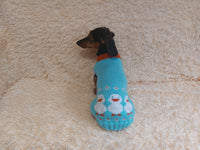 Ducks Pet Clothes Dog Sweater with Ducks, Duck Dachshund Clothes Jumper