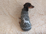 Alpaca wool clothing christmas deer dog sweater deer holiday christmas clothes