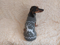 Alpaca wool clothing christmas deer dog sweater deer holiday christmas clothes