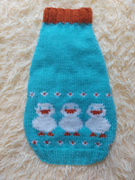 Ducks Pet Clothes Dog Sweater with Ducks, Duck Dachshund Clothes Jumper