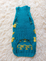 Dog clothes jumper with ducks-Clothes for dogs sweater with ducks, jumper with ducks for dachshund