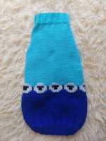 Pet clothes with sheep dog sweater with sheep, sheep dachshund clothes jumper