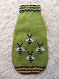 Pet clothes with bee sweater for dogs with wasp, bee dachshund clothes jumper