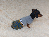Sheep Dog Sweater: Hand-Knitted Wool Blend Pet Clothes