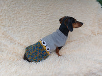 Sheep Dog Sweater: Hand-Knitted Wool Blend Pet Clothes