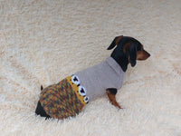Sheep Dog Sweater: Hand-Knitted Wool Blend Pet Clothes