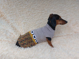 Sheep Dog Sweater: Hand-Knitted Wool Blend Pet Clothes
