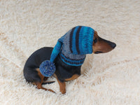 Christmas hat for dog, Santa hat for dog, hat for dog, hat for small dog, hat for dachshund, doxie clothes, doxie hat
