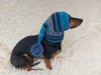 Christmas hat for dog, Santa hat for dog, hat for dog, hat for small dog, hat for dachshund, doxie clothes, doxie hat