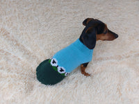 Sheep Dog Sweater: Hand-Knitted Wool Blend Pet Clothes