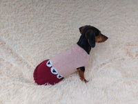 Sheep Dog Sweater: Hand-Knitted Wool Blend Pet Clothes