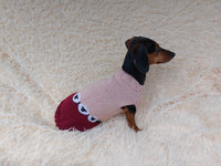 Sheep Dog Sweater: Hand-Knitted Wool Blend Pet Clothes