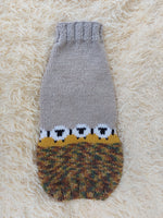 Sheep Dog Sweater: Hand-Knitted Wool Blend Pet Clothes