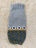 Sheep Dog Sweater: Hand-Knitted Wool Blend Pet Clothes