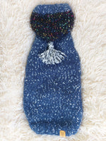 Mohair hoodie for pet super warm winter sweater with hood for dog