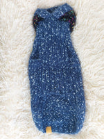 Mohair hoodie for pet super warm winter sweater with hood for dog