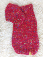 Mohair Dog Sweater and Hat Set: Warm Winter Dachshund Suit