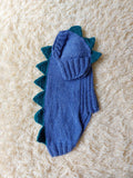 Dragon Dinosaur Winter Dog Clothes Costume Jumper and Hat