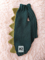 Dachshund dinosaur knitted sweater, dinosaur sweater for dogs, clothes dinosaur knitted sweater for dogs