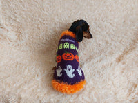 Pet Costumes Pumpkin Ghost Bat Sweater Dog Halloween Costumes Pet Halloween Costumes Pumpkin Puppy Cat Dog Halloween Sweater